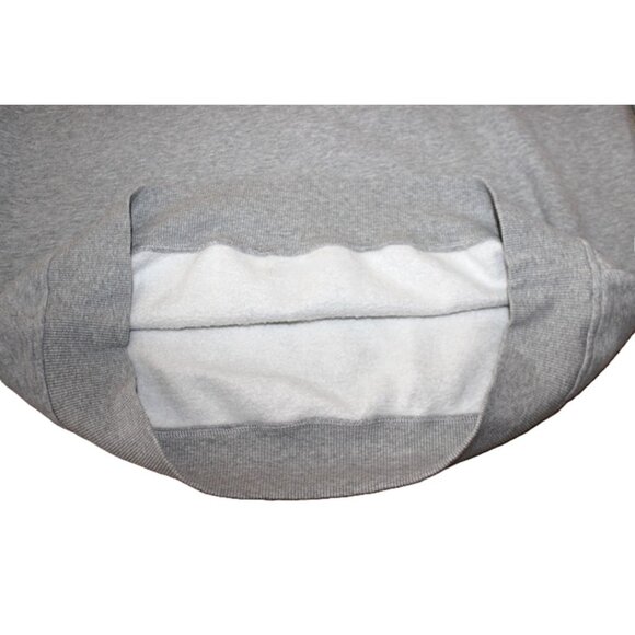 nwt BENETTON x UO Exclusive - Logo Crewneck Sweatshirt in Grey, Made in Italy - Picture 10 of 13